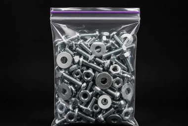 Наповнений ZIP-lock пакет JustPack зберігає форму